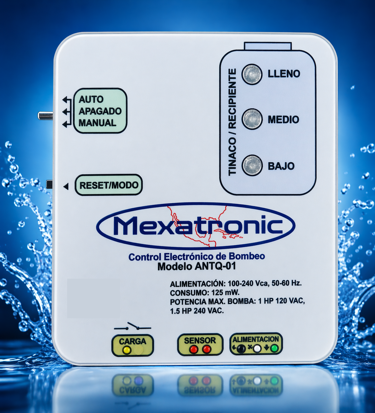 control o electronivel Mexatronic ANTQ-01
